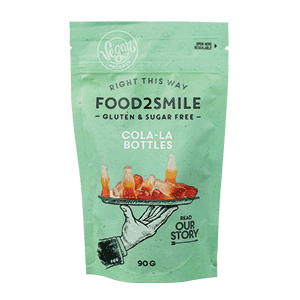 suikervrije cola flesjes snoep