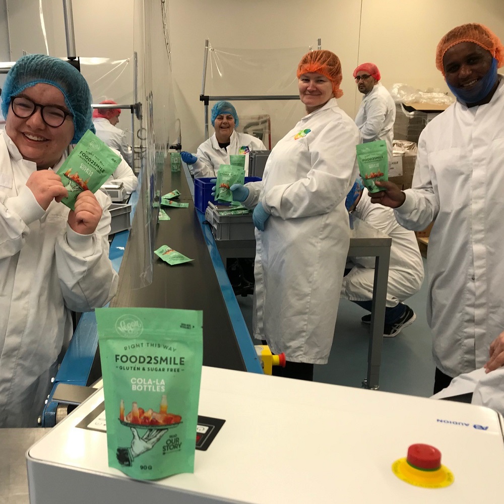 suikervrij snoep inpakken werksaam