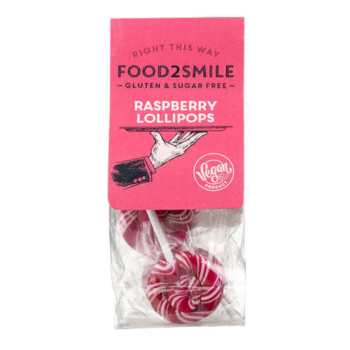Raspberry Lollipops | 5 stuks