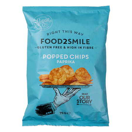 Popped Chips Paprika | 75 gram