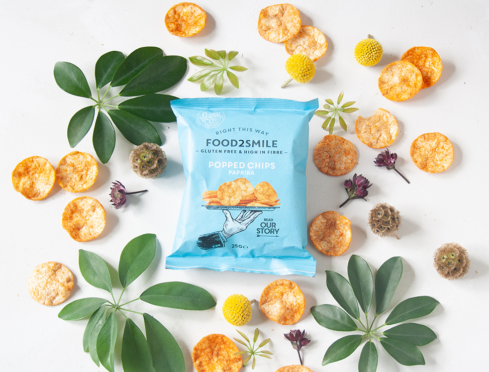 Popped Chips Paprika | 21x25 gram - Afbeelding 2