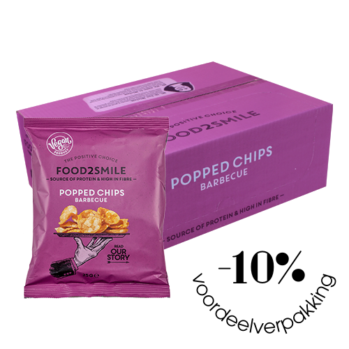 Popped Chips Barbecue | 21x25 gram
