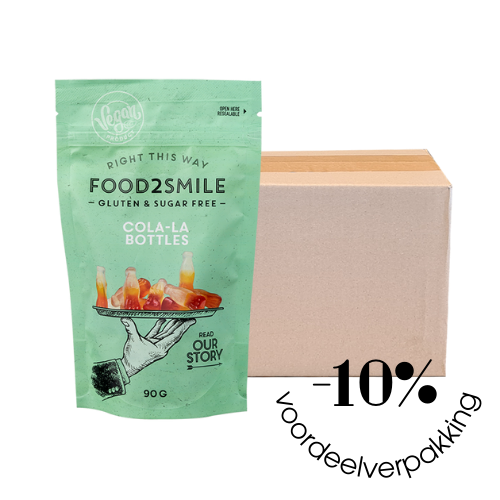 Cola-La Bottles | 8x90 gram