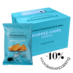 Popped Chips Paprika | 8x75 gram