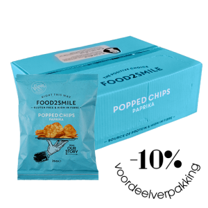 Popped Chips Paprika | 21x25 gram